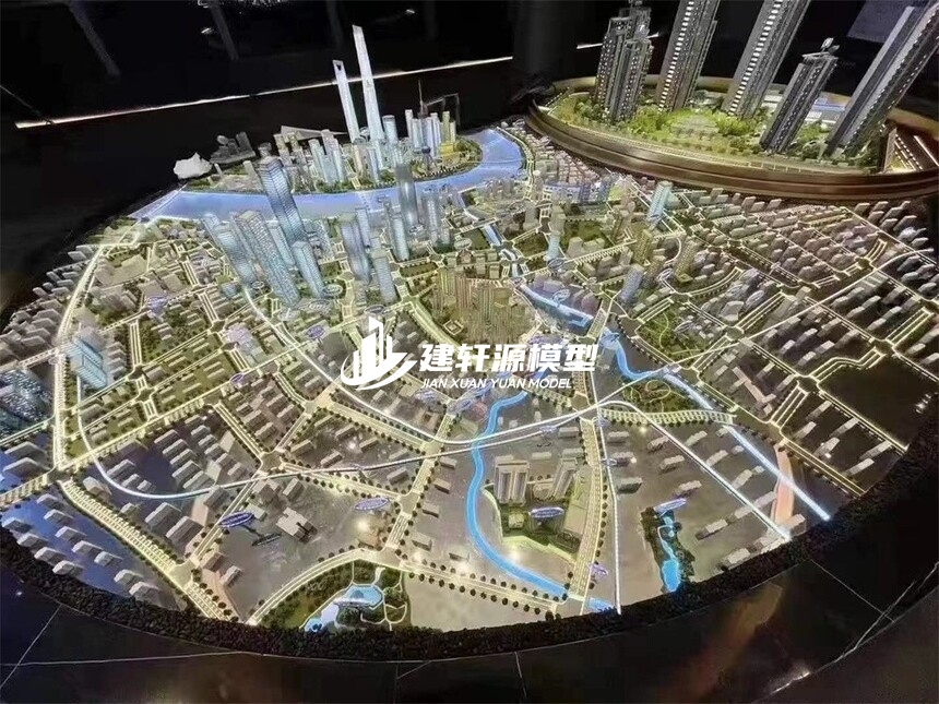 蝶山规划模型制作