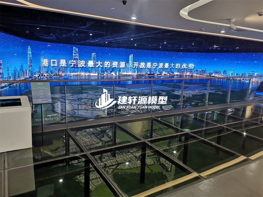 蝶山城市规划模型