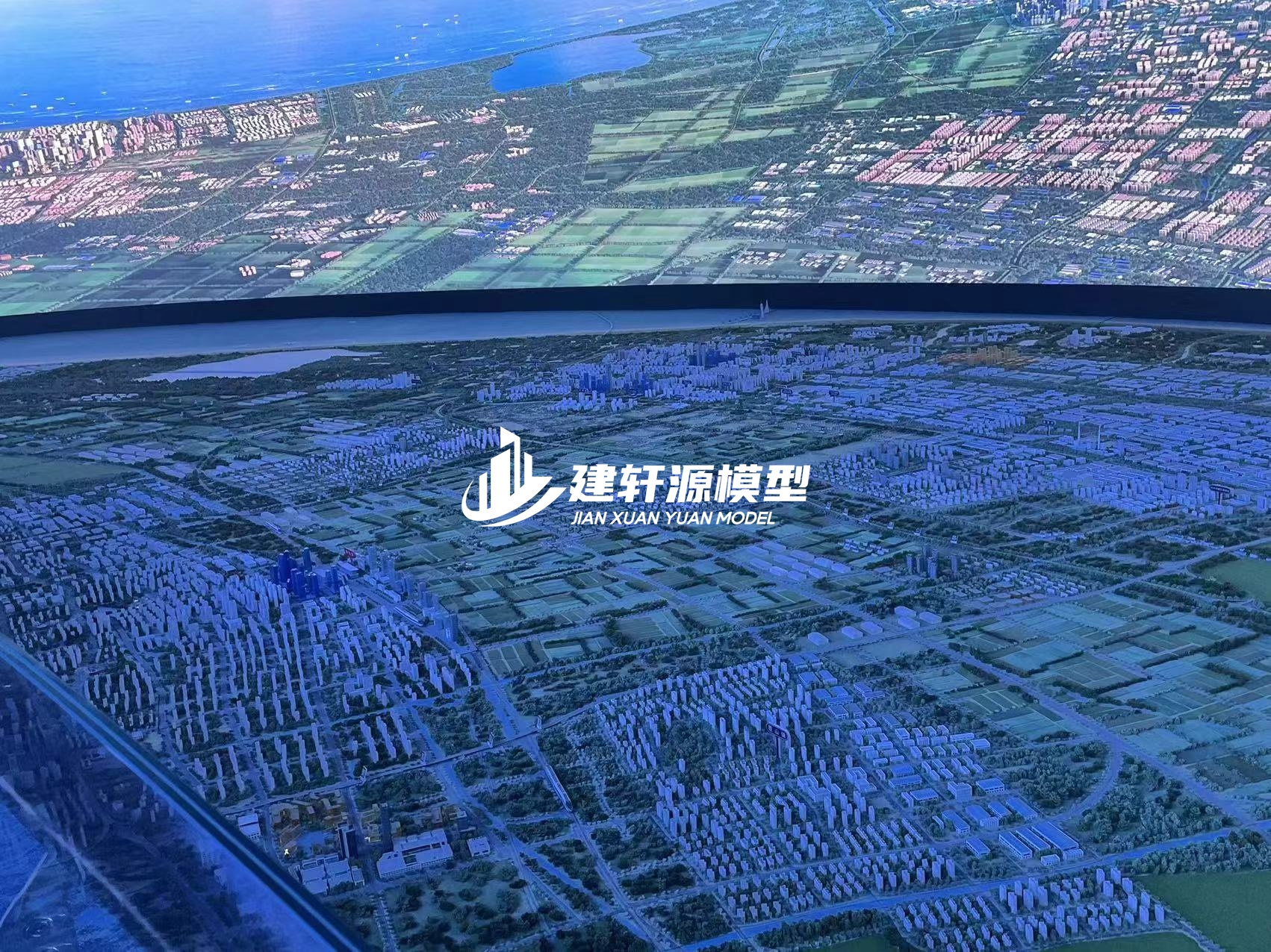 蝶山城市规划模型制作
