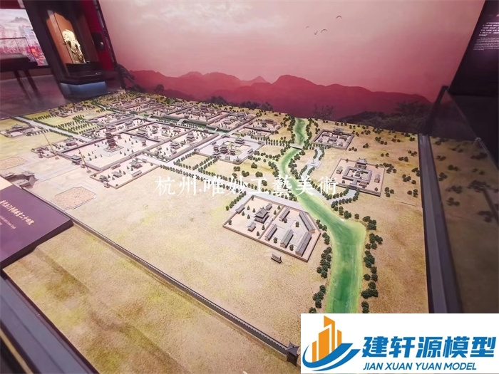 蝶山微缩模型法门寺