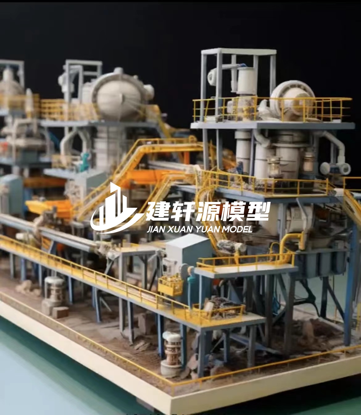 蝶山设备模型制作