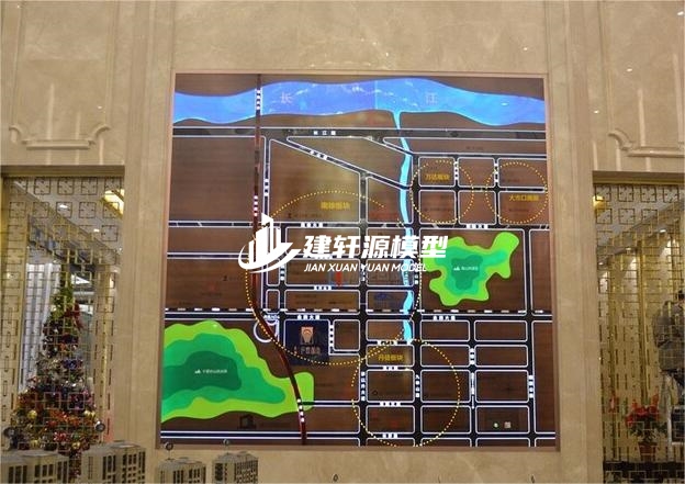 蝶山区域壁挂模型