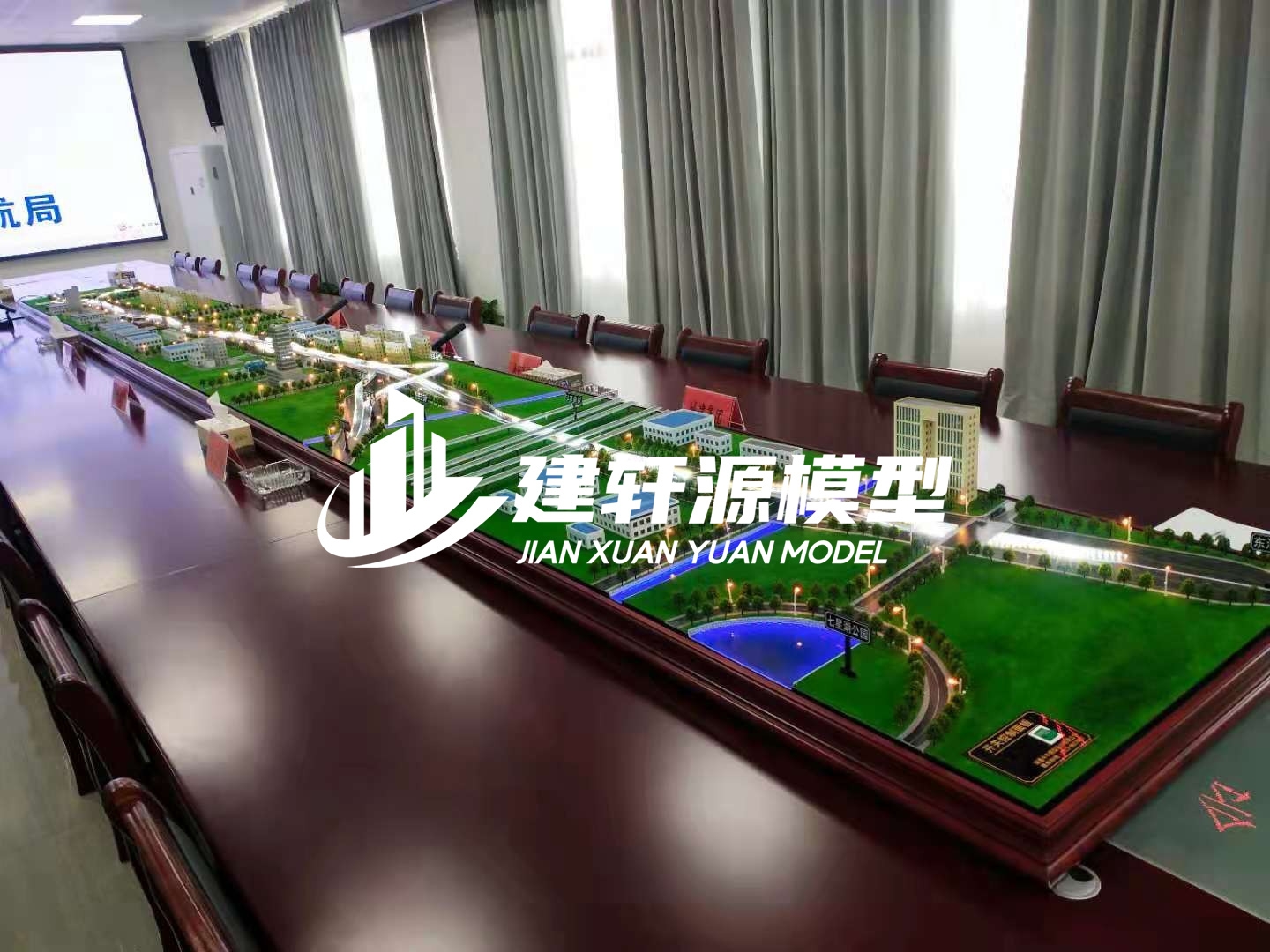 蝶山公路马路沙盘模型专业定做