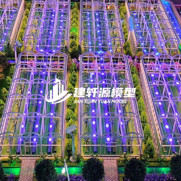 蝶山农业沙盘模型制作厂家案例