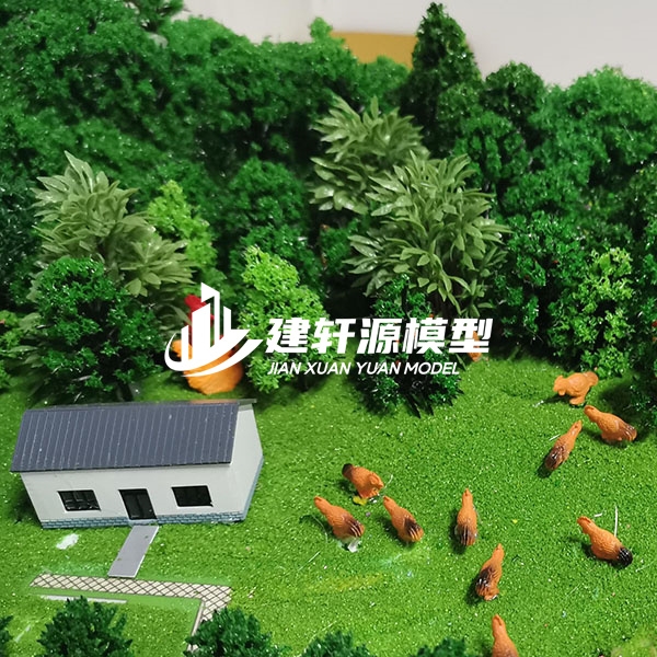 蝶山智慧农场沙盘模型生产